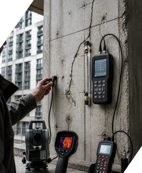 Инструментальное обследование зданий в Железногорске от 15332 р. | ЭкспертизаРоссия